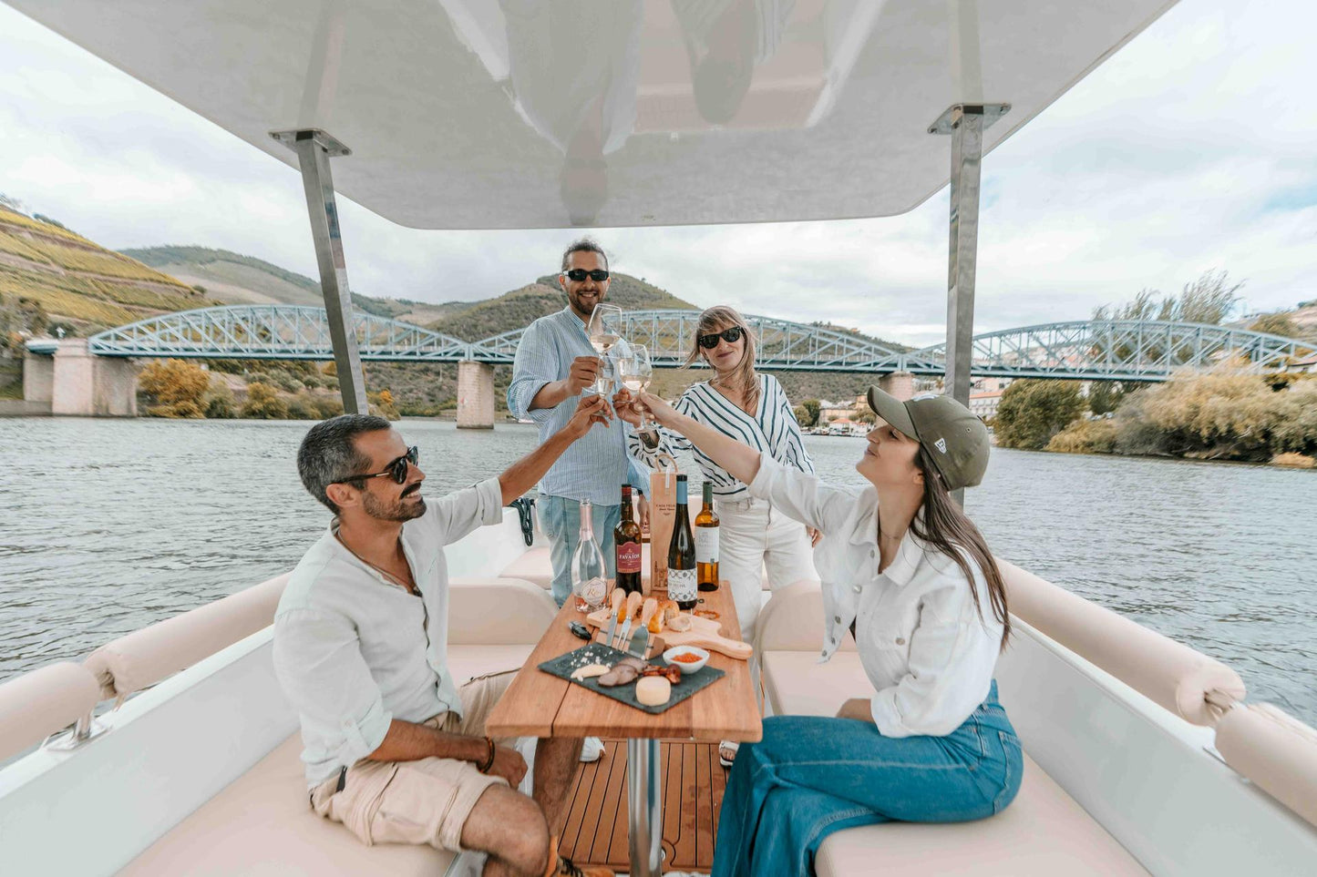 Private Solar Boat Cruise on the Douro River in Pinhão