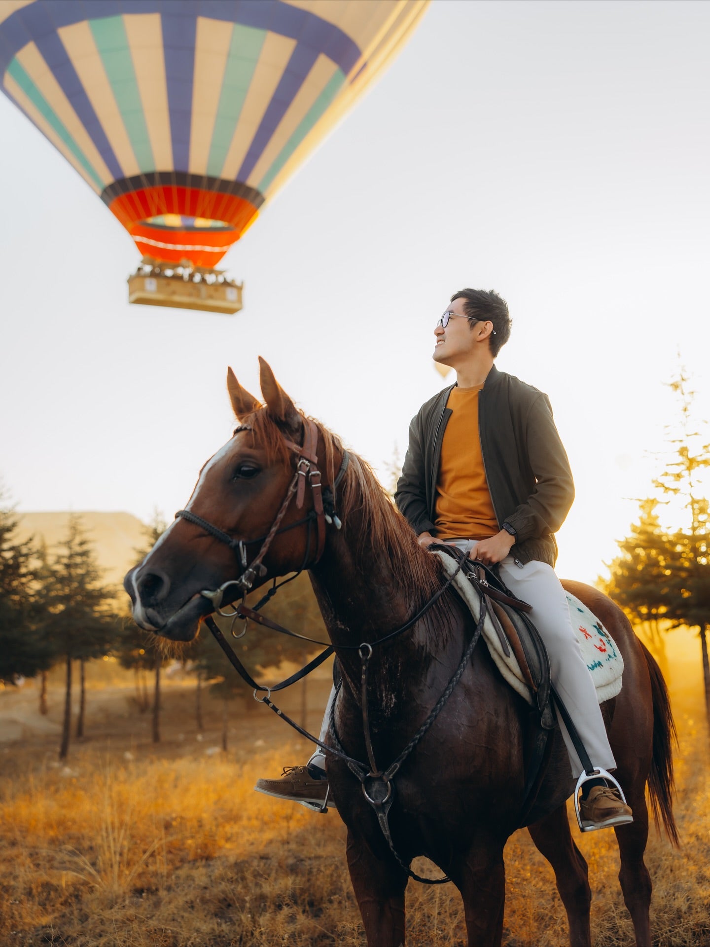 Göreme: Sunset Horseback Ride Fairytale + Pick-up Available