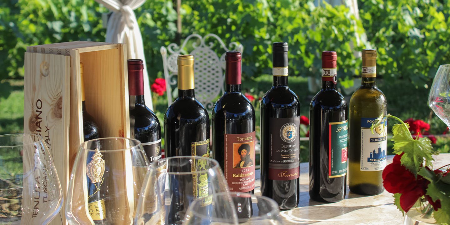 Tuscan Vineyard Dinner & Wine Tasting