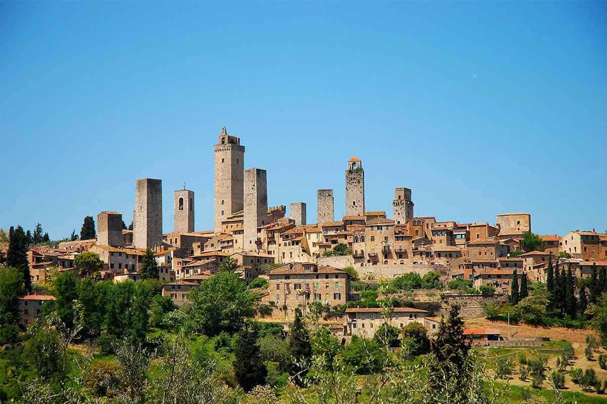 Siena, San Gimignano & the Tuscan countryside