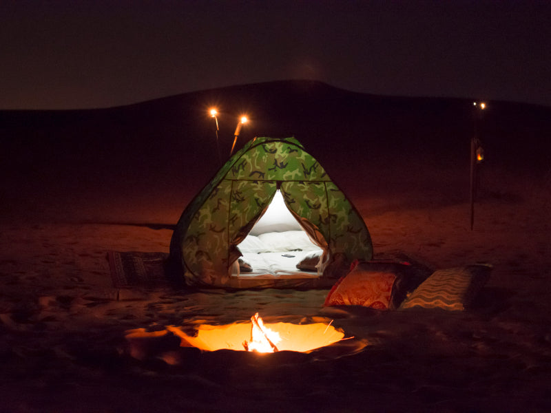 Overnight Desert Escape & Sunrise Balloon Ride