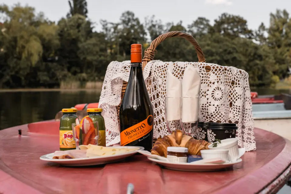 From Vienna: Old Danube Brunch and Prosecco Boat Tour