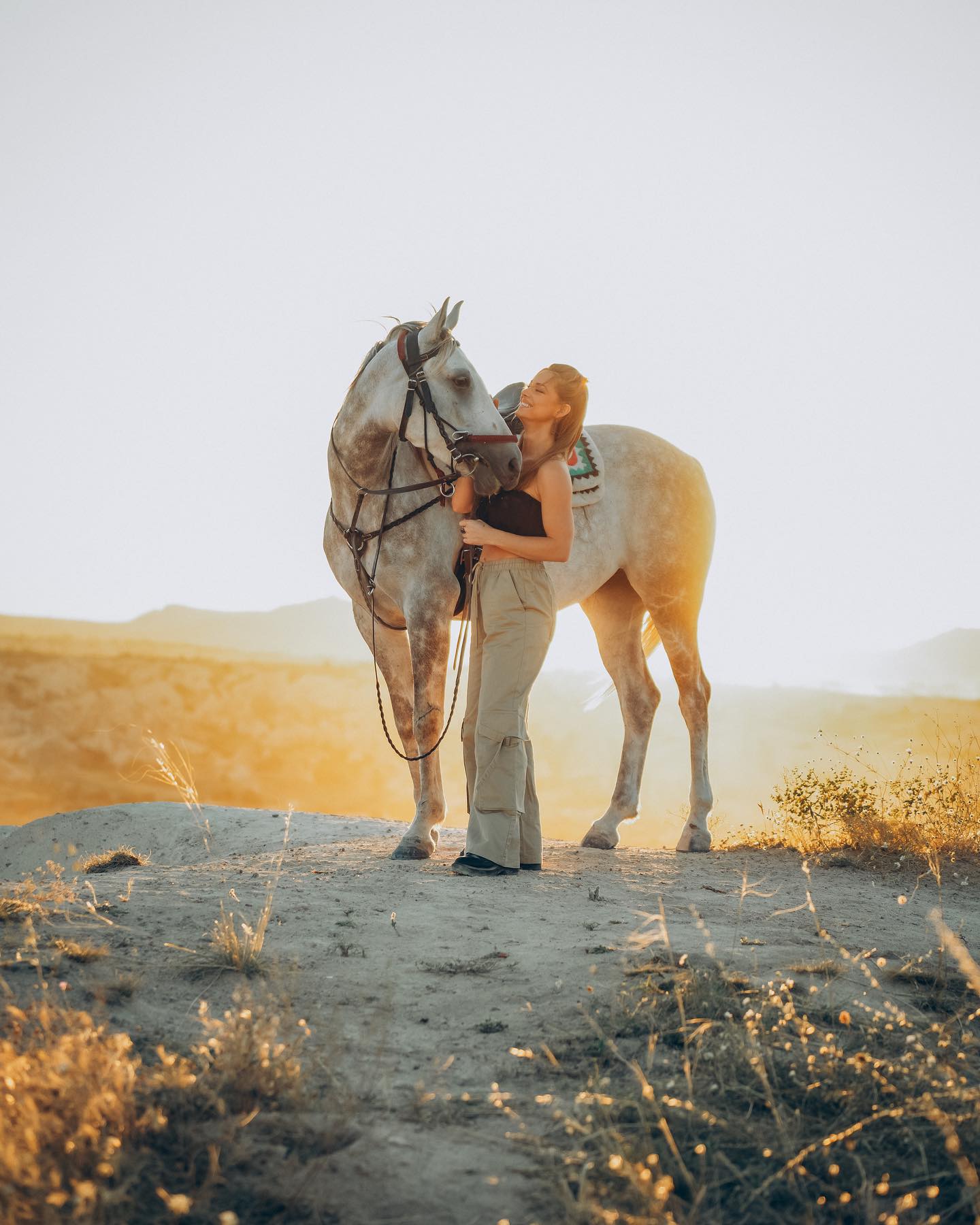 Göreme: Sunset Horseback Ride Fairytale + Pick-up Available