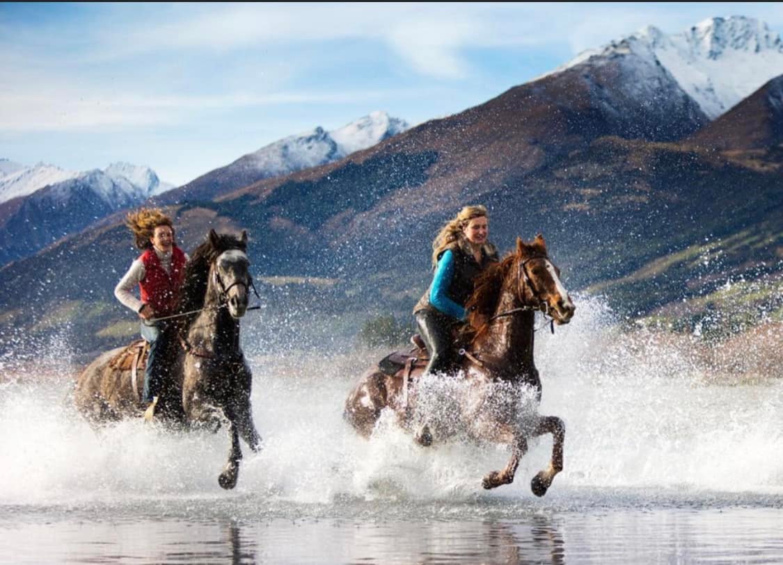Glenorchy: Wanderlust Horseback Ride Trail + Pick-up Available