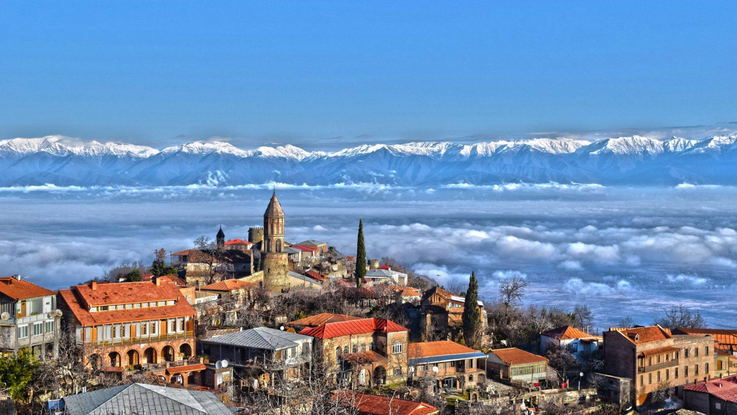 Sighnaghi Walking Tour with Wine Tasting + Cooking Class + Lunch at Khareba Winery