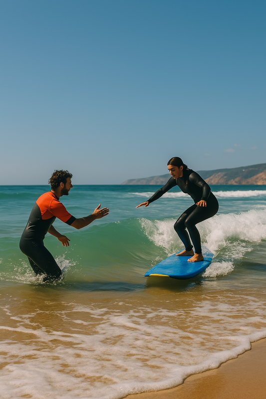 Surf Day – Catch the Waves Near Lisbon