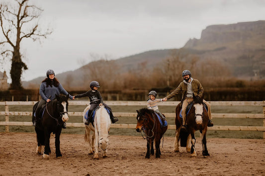 Limavady: Private Family Adventure Horse Ride + Picnic Lunch + Pick-up Available