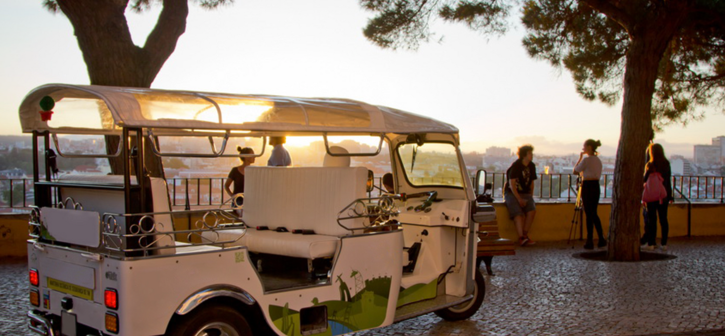 Ride Tuk Tuk and explore Lisbon's Old Town